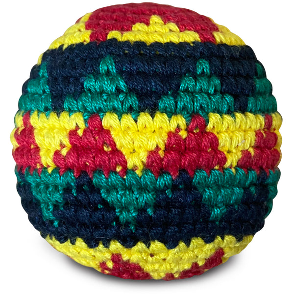 Rasta Crochet Footbag